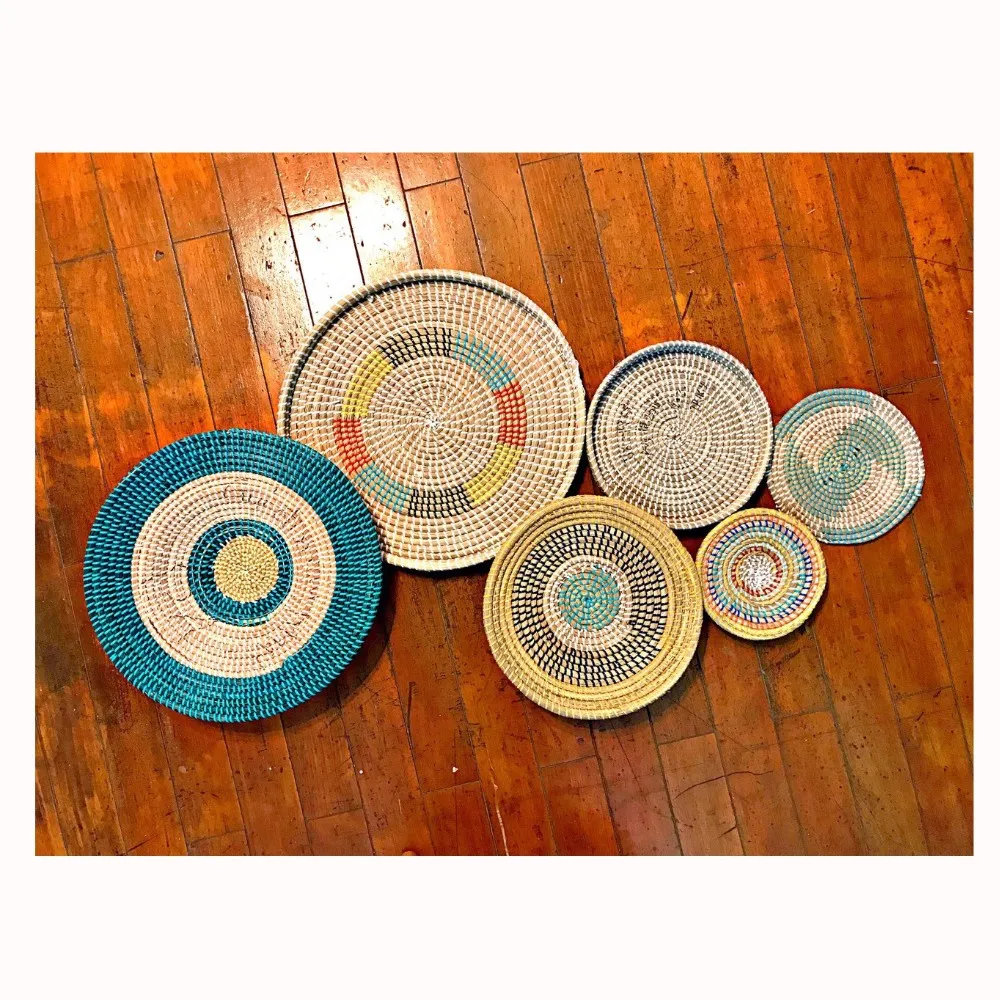 Natural Eco Friendly Seagrass Wall Hanging Basket Decorative/ Wall