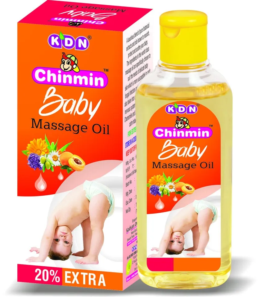 baby skin whitening massage oil