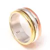 solid 925 Sterling Silver Jewelry Handmade Spinner New Year Promotions For Women