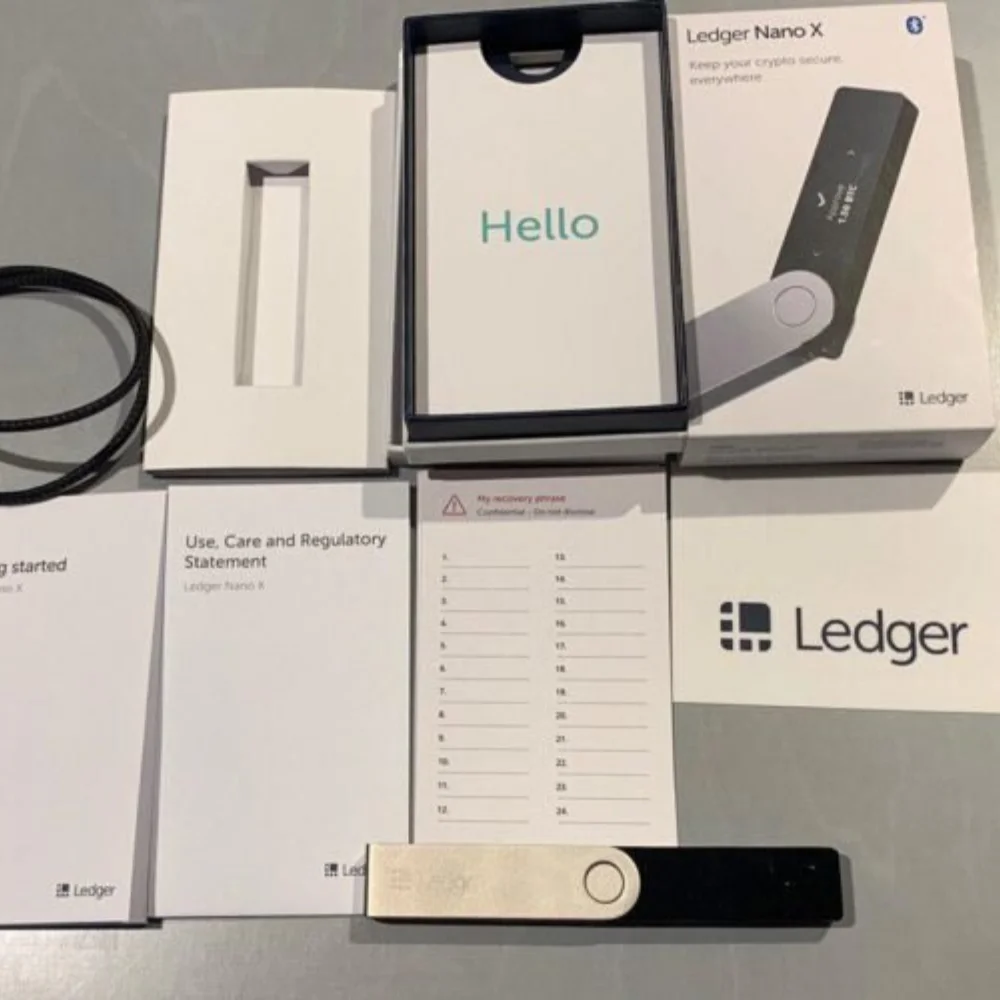 Ledger Nano X Ledger Wallet Hardware Wallet Crypto Wallet Cold Wallet ...