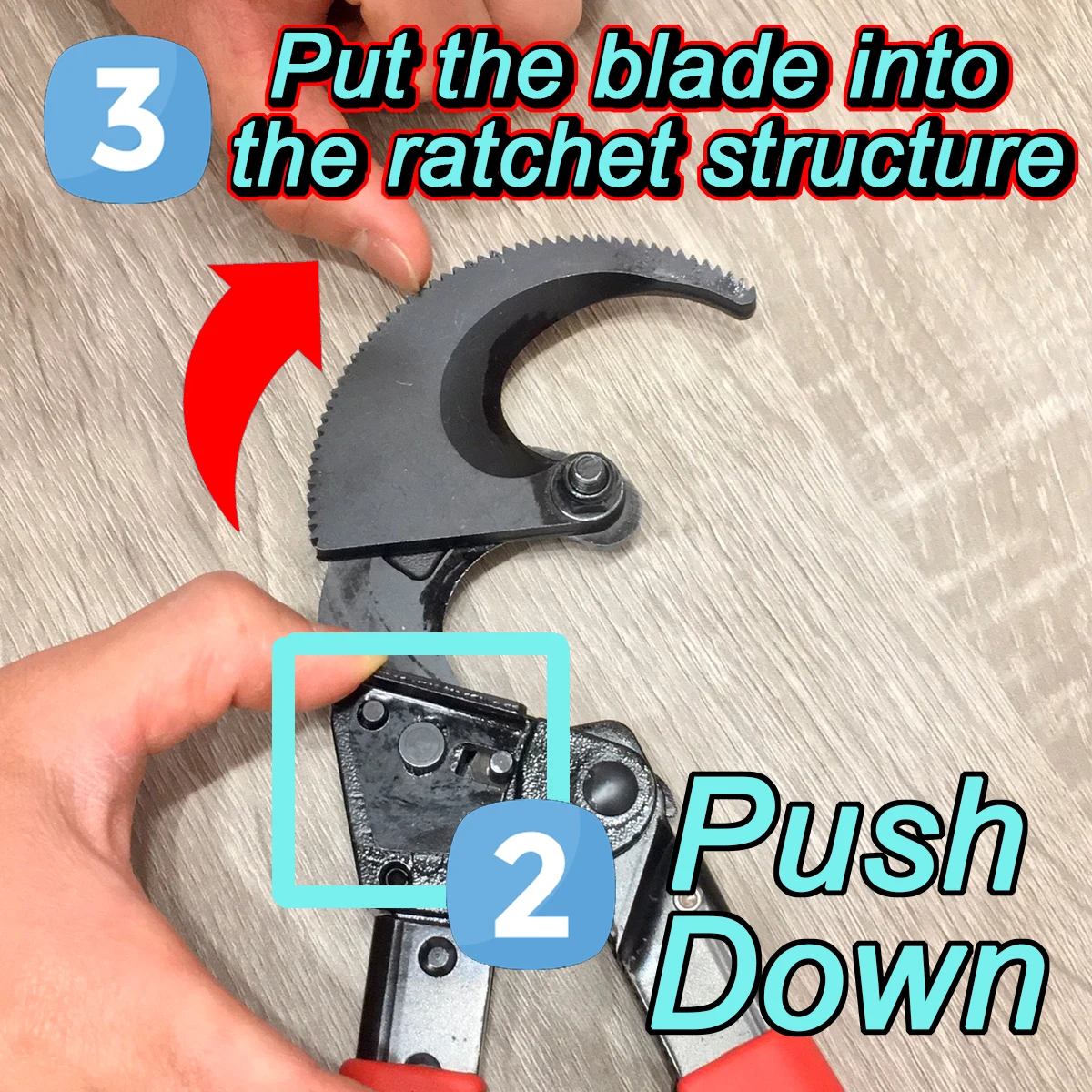 New Launches High Leverage Ratchet Cable Cutter L Crv Alloy Steel L