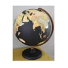 Metal Globe map of the world Black Coated