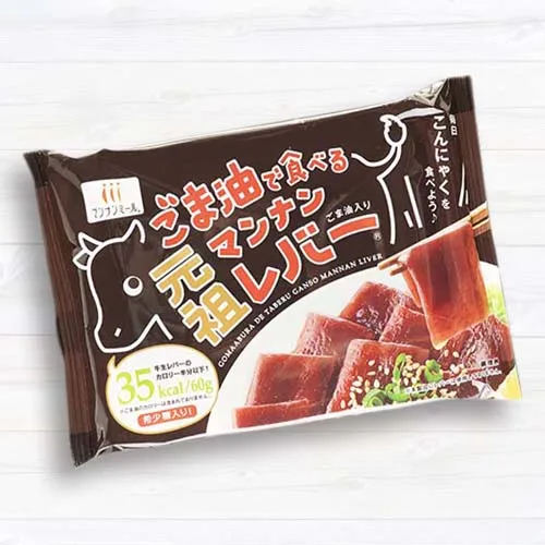 
Eat with sesame oil Raw Leva style of beef Mannan Konjac effect Low calorie Low sugar Healthy diet instant food 