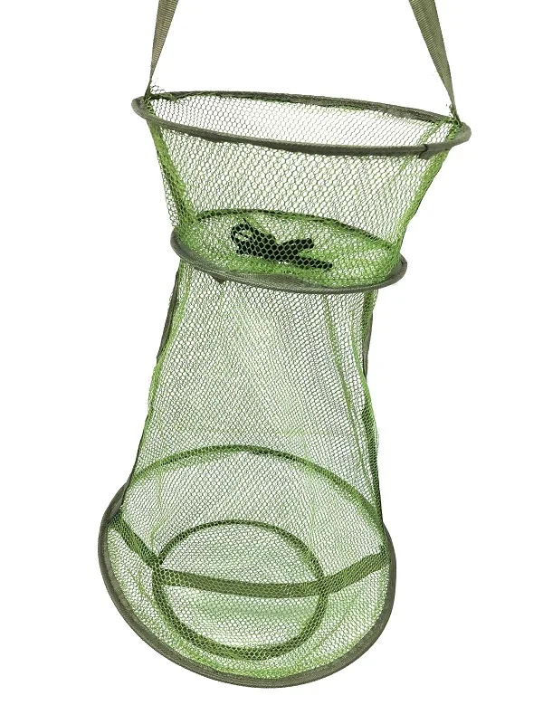 thumbnail image 2 of Fishing Fish Well Foldable Live Fish Keep Net Fishing Mesh Bag 2 of 12