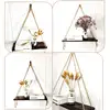 Wall Mount Rustic Wood Hanging Swing Rope Floating Shelves