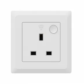 Smart Power One Outlet Receptacle Zigbee Wall Socket UK - ANKUX.COM