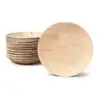 Disposable Eco Friendly Party Tableware Dinnerware Sets from Natural Areca Palm Leaf in Vietnam