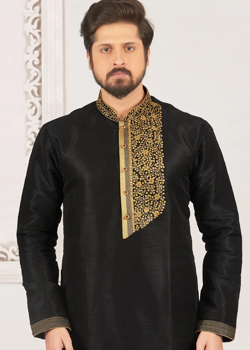 Men Kurta Designs For Eid Wedding Salwar Kameez Collection In India And ...