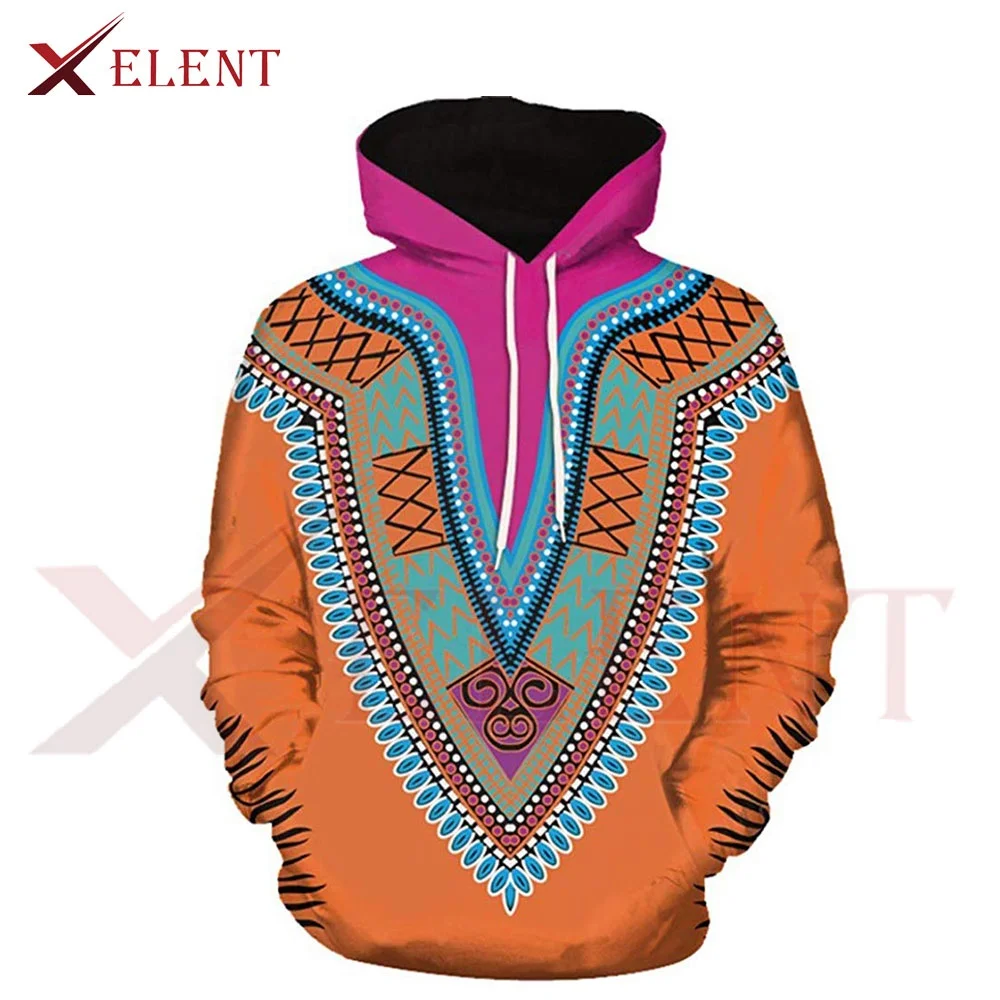 Pullover Digital Printed Mens African Style Clothing Custom Hoodie ...