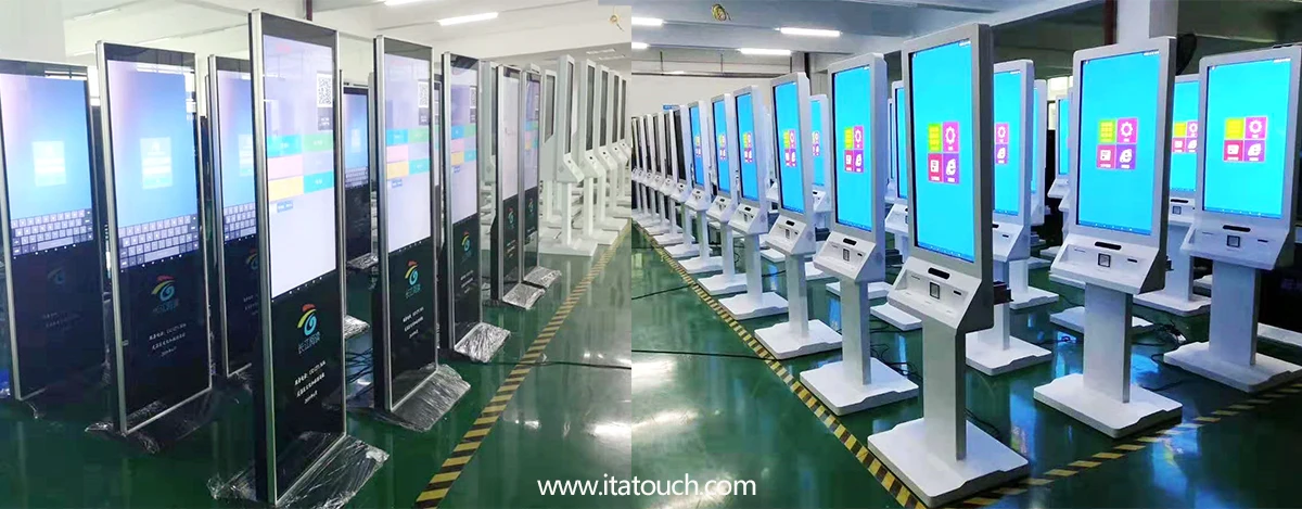 video-Hot Sale Factory Direct Price Portable Kiosk Booths Digital Signage Advertising Design Mall 19-7