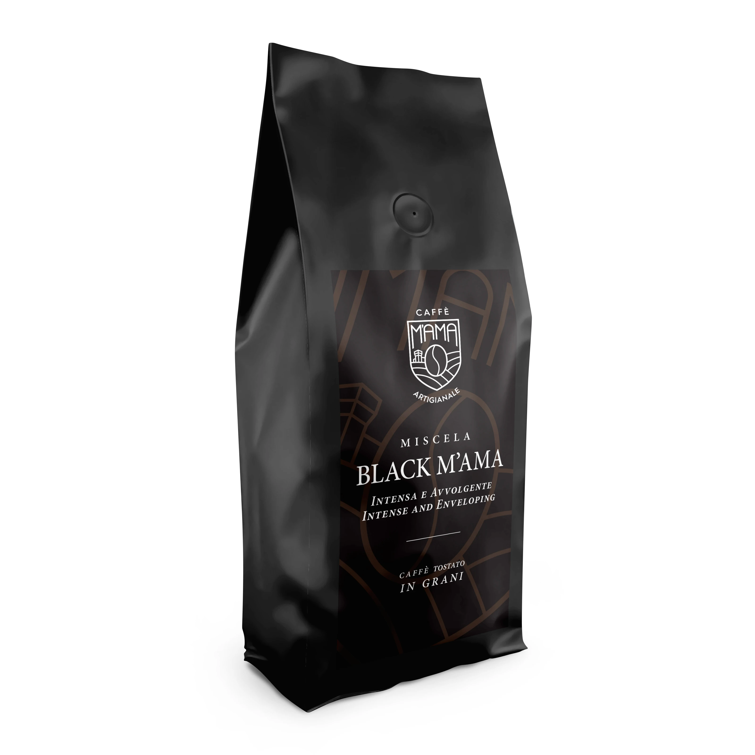 High Quality Italian Whole Bean Roasted Coffee 1kg Private Label