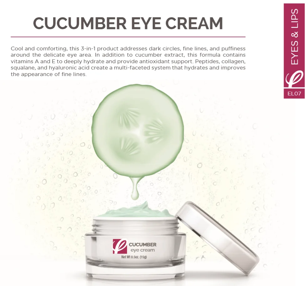 Cool And Comforting Cucumber Eye Cream 3in1 Product From Usa Brand Buy Dark Circle Eye Cream