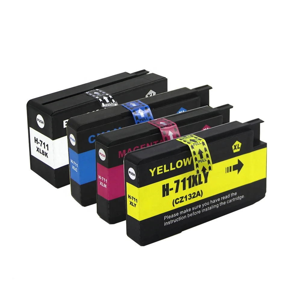 Tatux-cartucho De Tinta De Inyección De Tinta Rts 711 711xl 711xlbk,Color  Negro Premium,Compatible Con Hp T120 24 T120 610 - Buy De Tinta 711 711xl  Designjet Cartucho De Tinta Para Hp 711