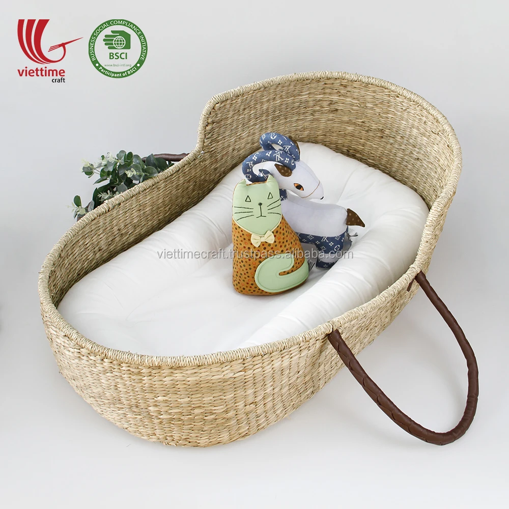 seagrass baby basket