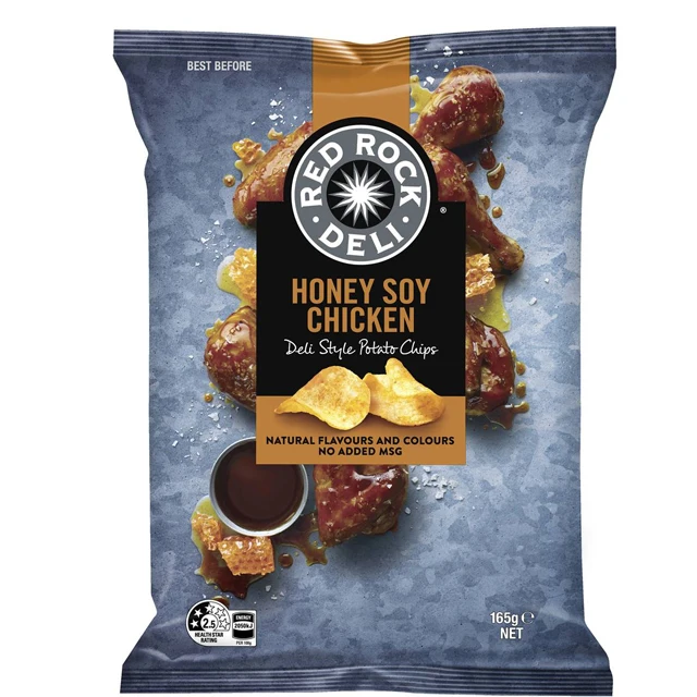 Australian Made Chips Red Rock Deli Share Pack Honey Chicken 165g - Buy Chips,Potato Chips,Australia Chips Product Alibaba.com