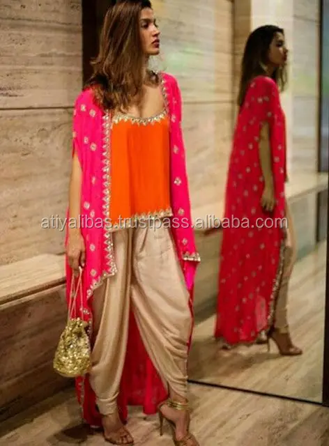 dhoti dress party wear