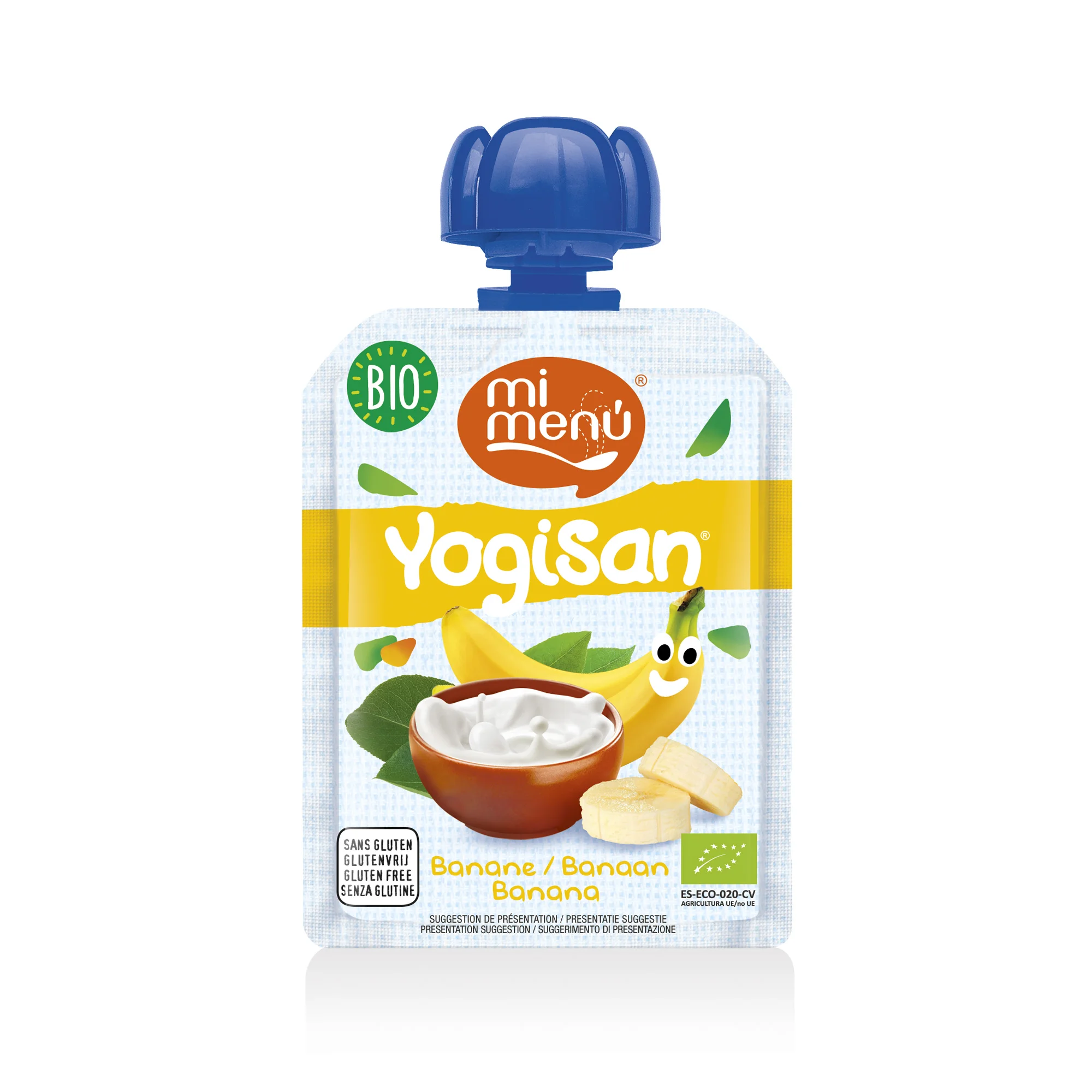 
Pouch Yogisan banana Bio - Mi menu 