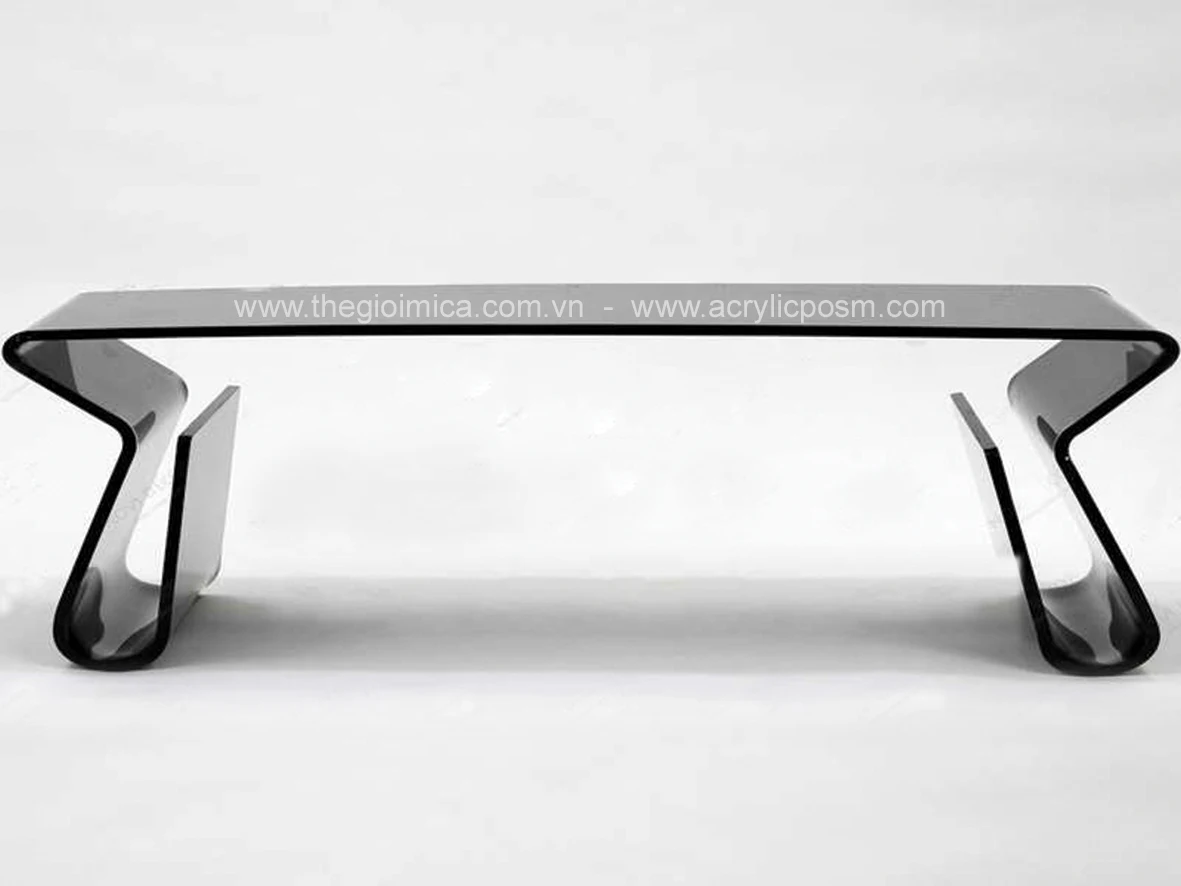 Factory Modern Clear Acrylic Coffee Table Household Iridescent Coffee