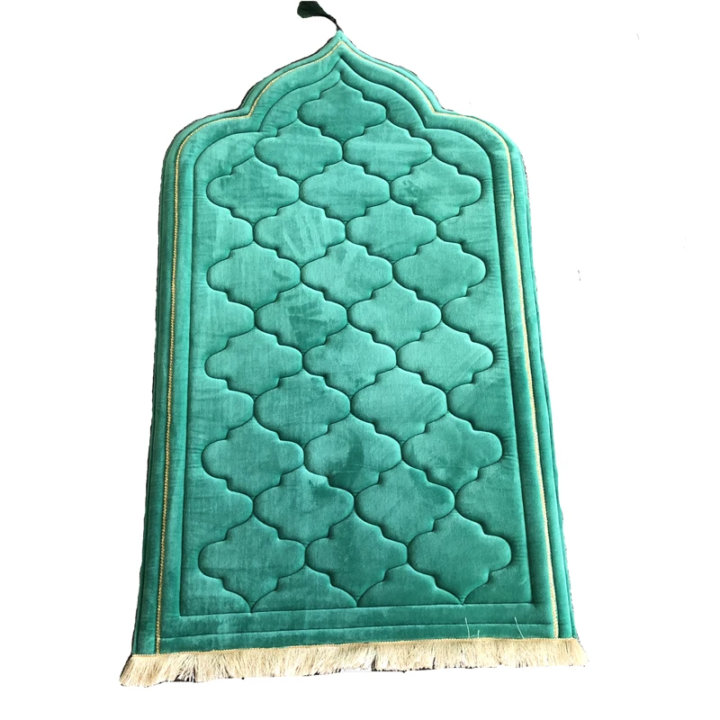 Wholesale Islamic Prayer Mat Muslim Sajjadah Musallah Praying Rug Thick