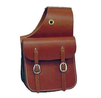 leather saddle bag