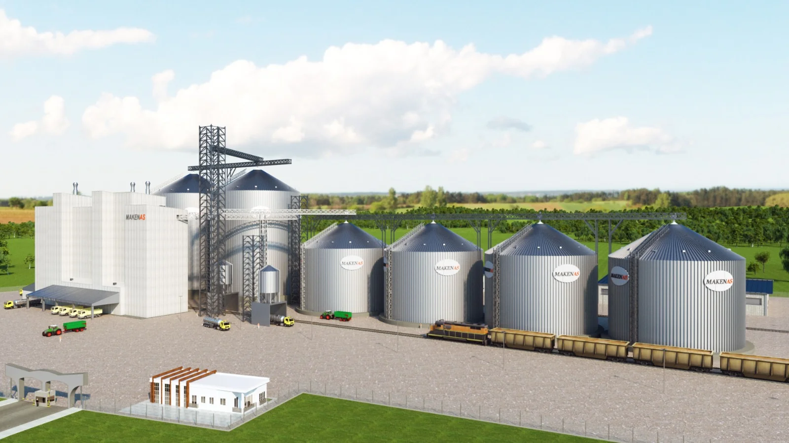 200 Ton/day Capacity Wheat Grain Flour Mill New Design High Quality