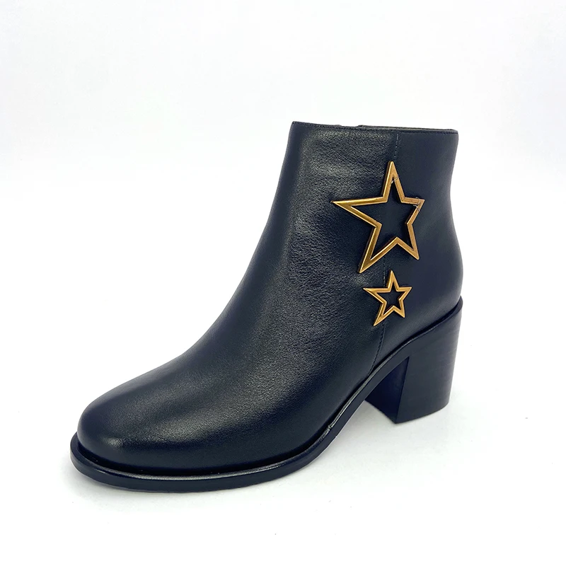 
Good Quality Fashion Design Ladies Winter Boots Women Rubber Outosle Boots For Wholesale 