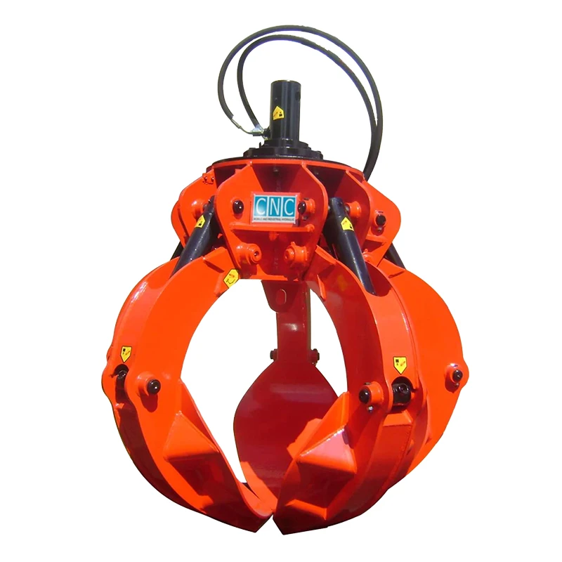 Hydraulic Grapple Hydraulic Polyp Grapple Orange Peel Grapple