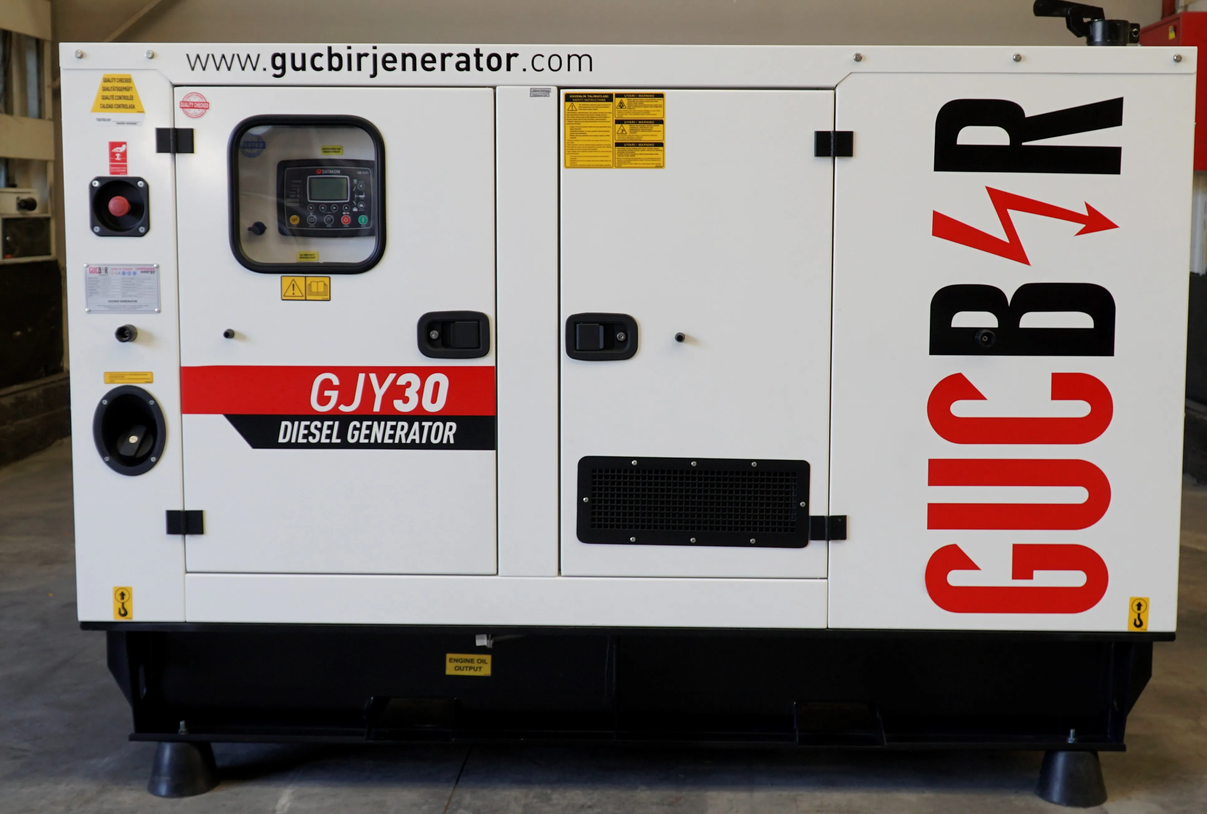 30 Kva Diesel Genset Diesel Generator Alternator Ats Cb Canopy ...