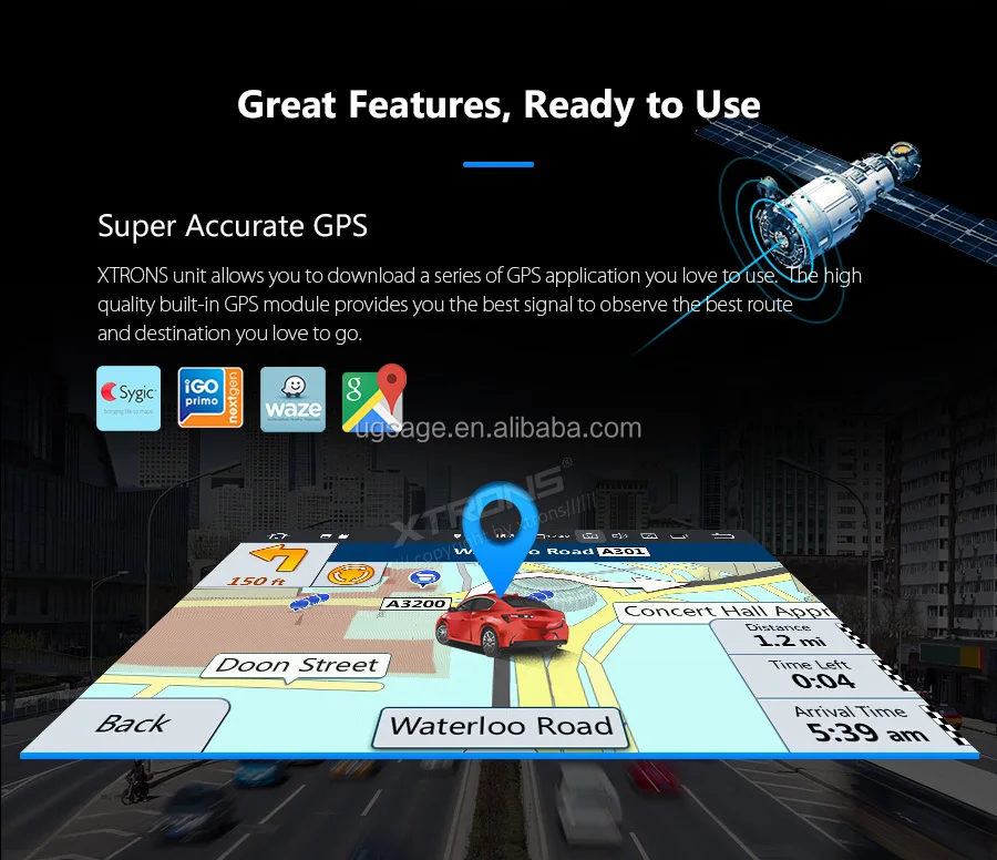 Xtrons Android 10.0 1080p Car Multimedia Player For Audi A4 B6 B7/s4