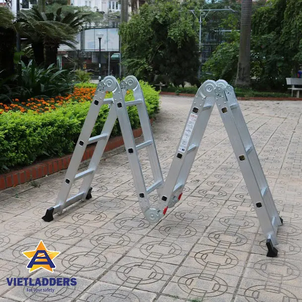 Aluminum Folding Ladder With 4x4 Steps Super Quality,Multi-functional ...