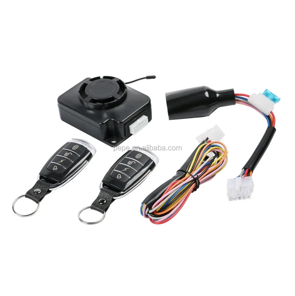 smart key motorcycle alarm system