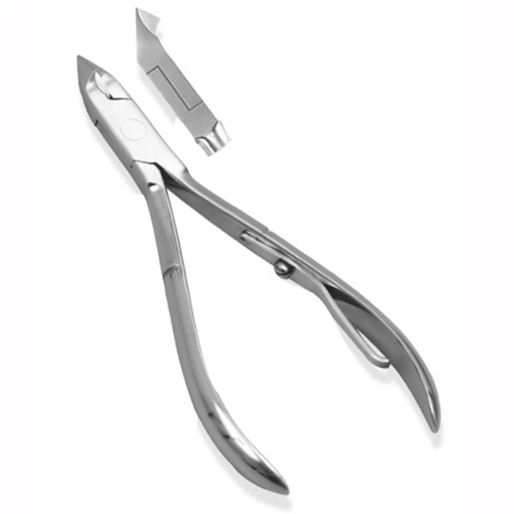 Hot Selling Nail Nippers With Box Joint Half Gold Platted Nail Cuticle