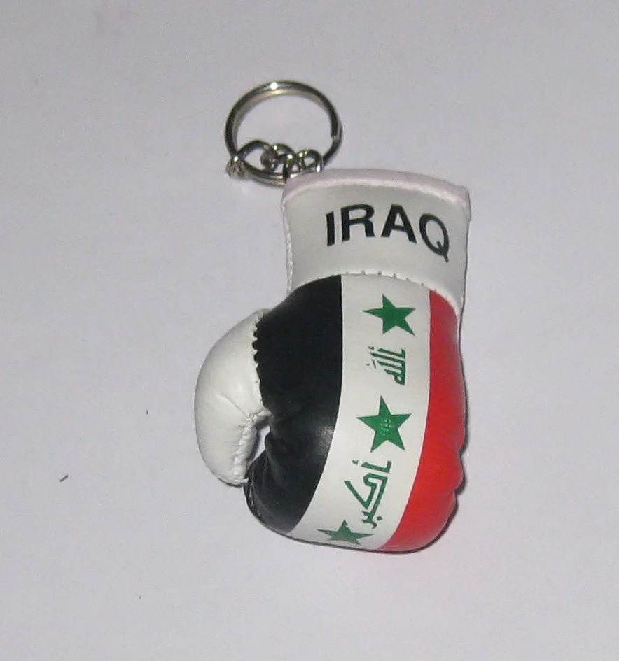 Gaf Mini Car Van Hanging Boxing Gloves & Key Ring Glove Novelty Gift Promotional Mini Boxing