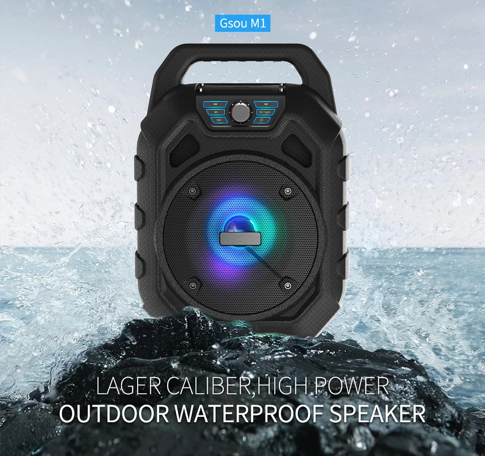 Wholesale price IPX6 Speaker waterproof sucker shower bluetooth speaker portable mobile phone wireless mini speaker - ANKUX.COM