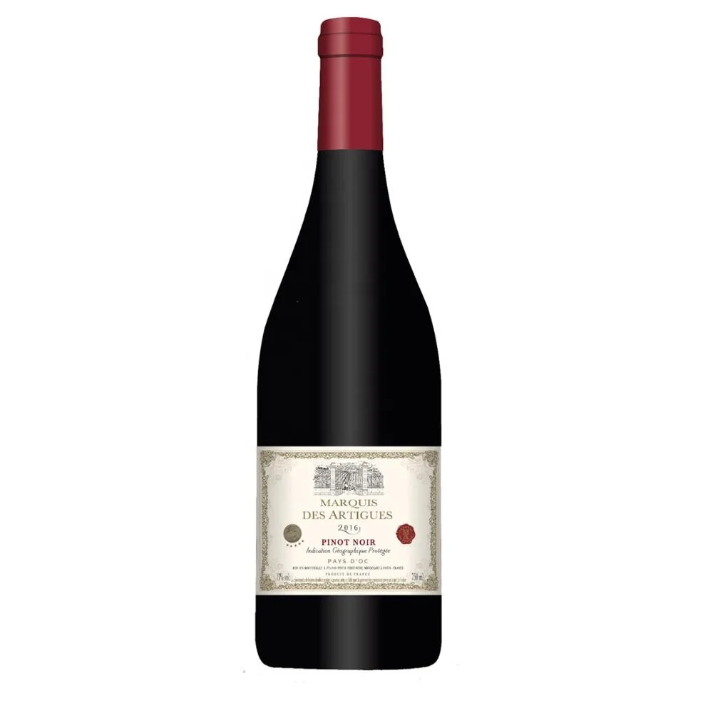 
Marquis des Artigues Pinot Noir IGP Pays d OC red French high quality wine 
