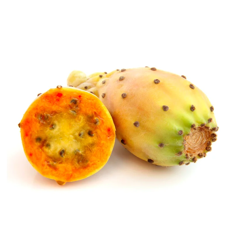 fresh prickly pear fruit,barbarian fig from tunisia,open top