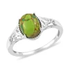 Green Turquoise Mohave Ring in 925 Sterling Silver