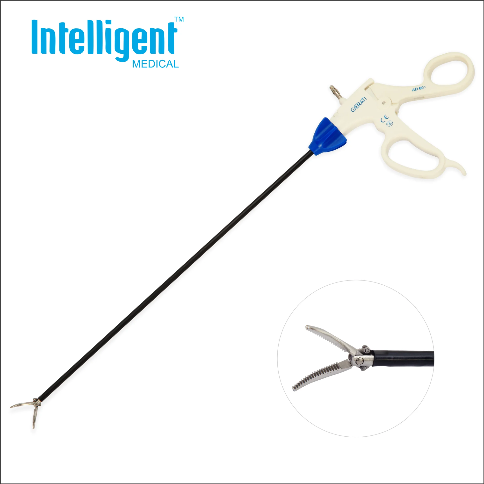 Disposable Laparoscopic Monopolar Scissors Curved Laparoscopic Instruments Surgical Scissors