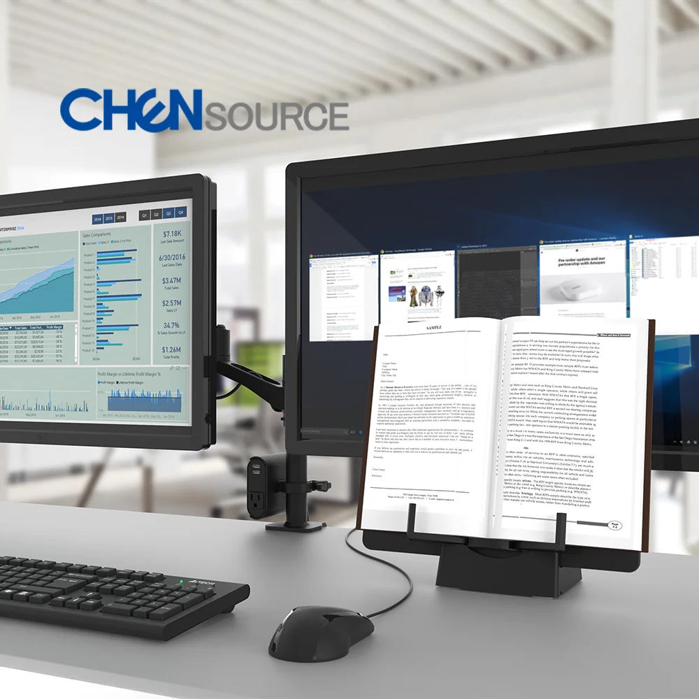 Document Holder Office Book Holder With Vesa Compatible Design Buy