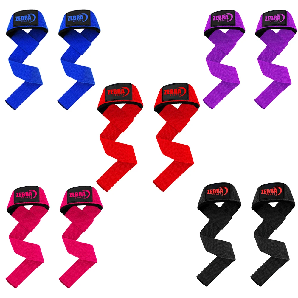 Lifting Strap Weight Wrist Custom Logo Fitness Gym Bodybuilding Workout