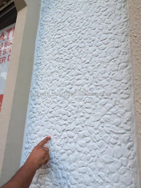 EXTERIOR TEXTURED WALL ACRYLIC PAINT, FLEXIBLE, WATERPROOFING, MADE IN TURKEY