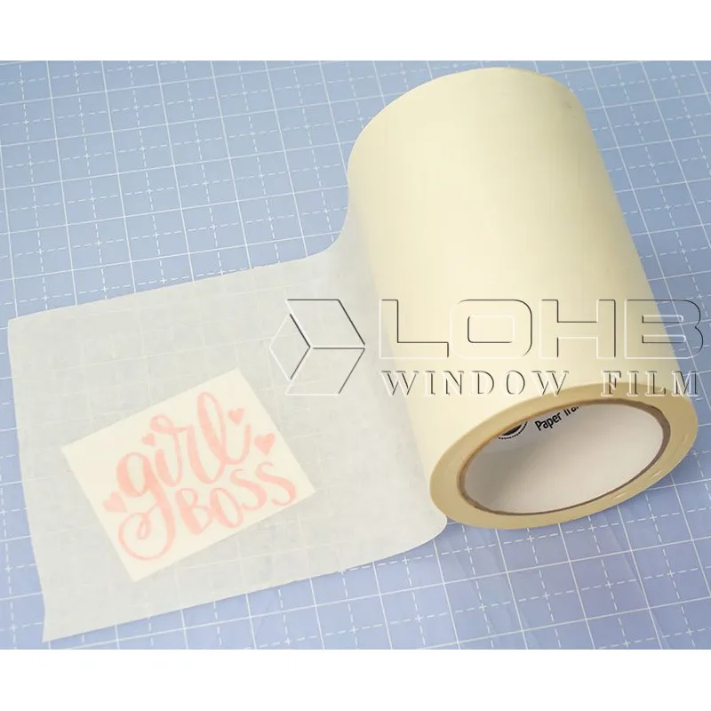 High Tack Vinyl Application Tape Paper Transfer Tape Roll For Vinyl
