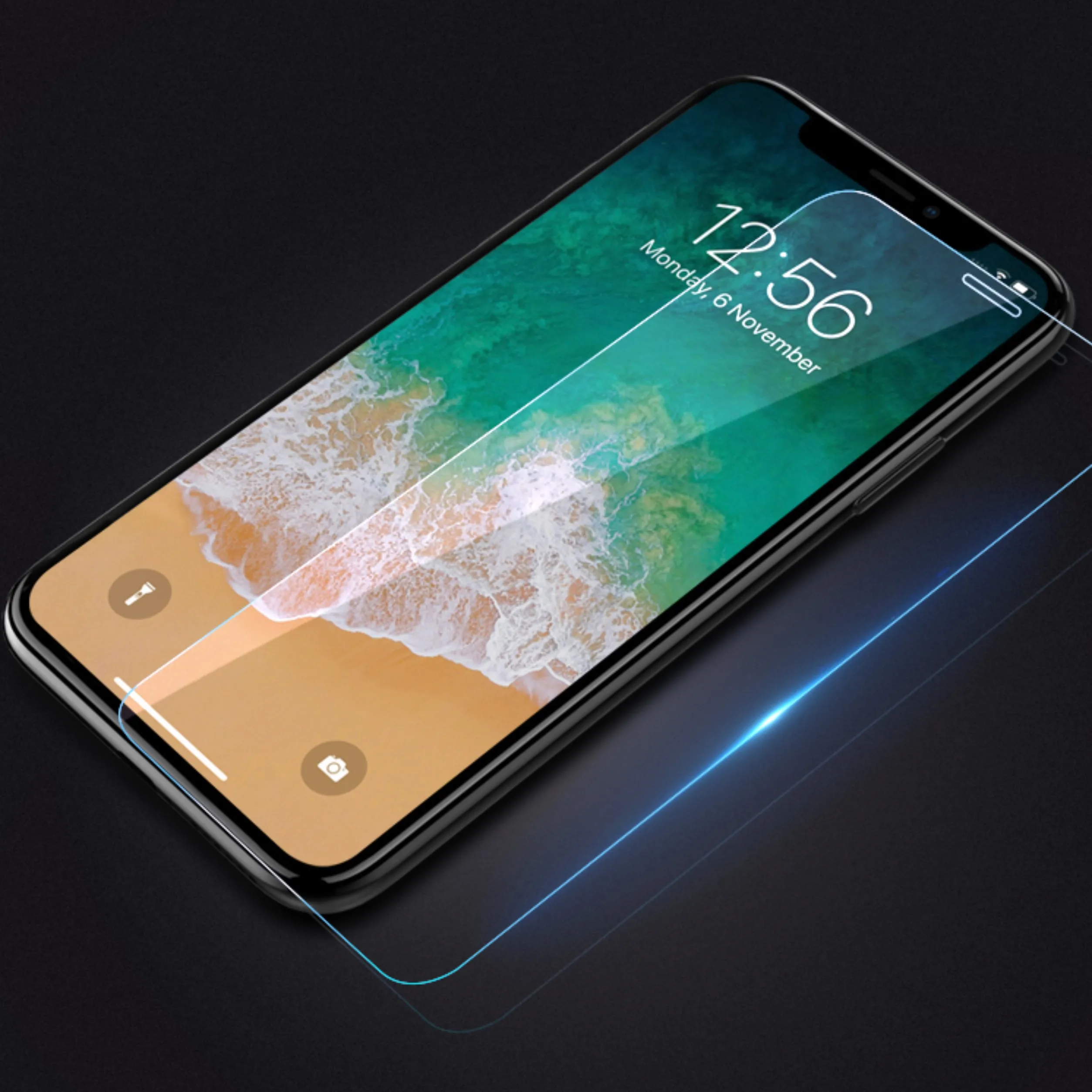 4h 屏幕保护膜透明防刮保护膜显示屏贴膜 - buy iphone 钢化玻璃,透明