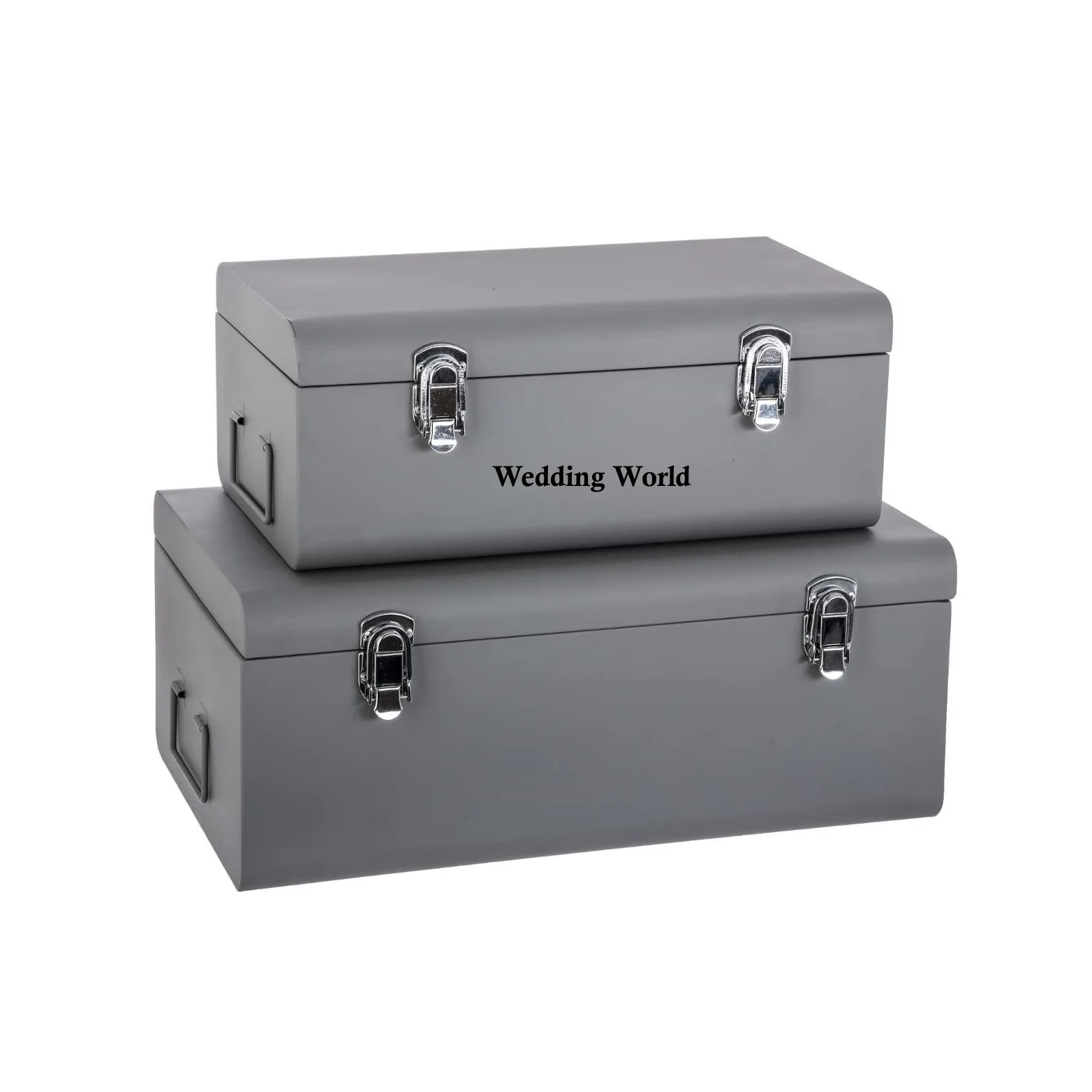 Metal Trunk Box Customized Color Handmade Designer Storage Box ...