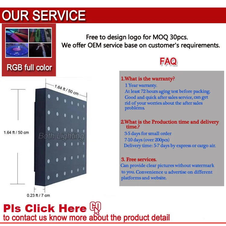 Buy led disco floor lights Wireless led dgital dance floor portable wedding floor\n\n 