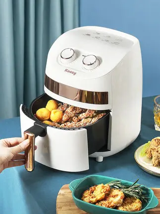 2021 new high quality 5.0-8.0L compact air fryer oil free deep fryer