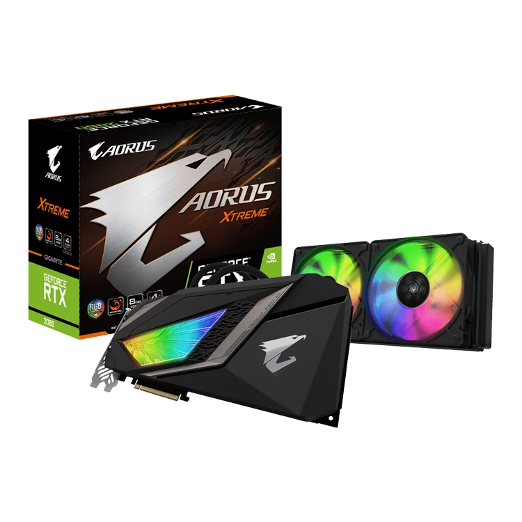 GIGABYTE AORUS NVIDIA Geforce RTX 2080 XTREME WATERFORCE 8G