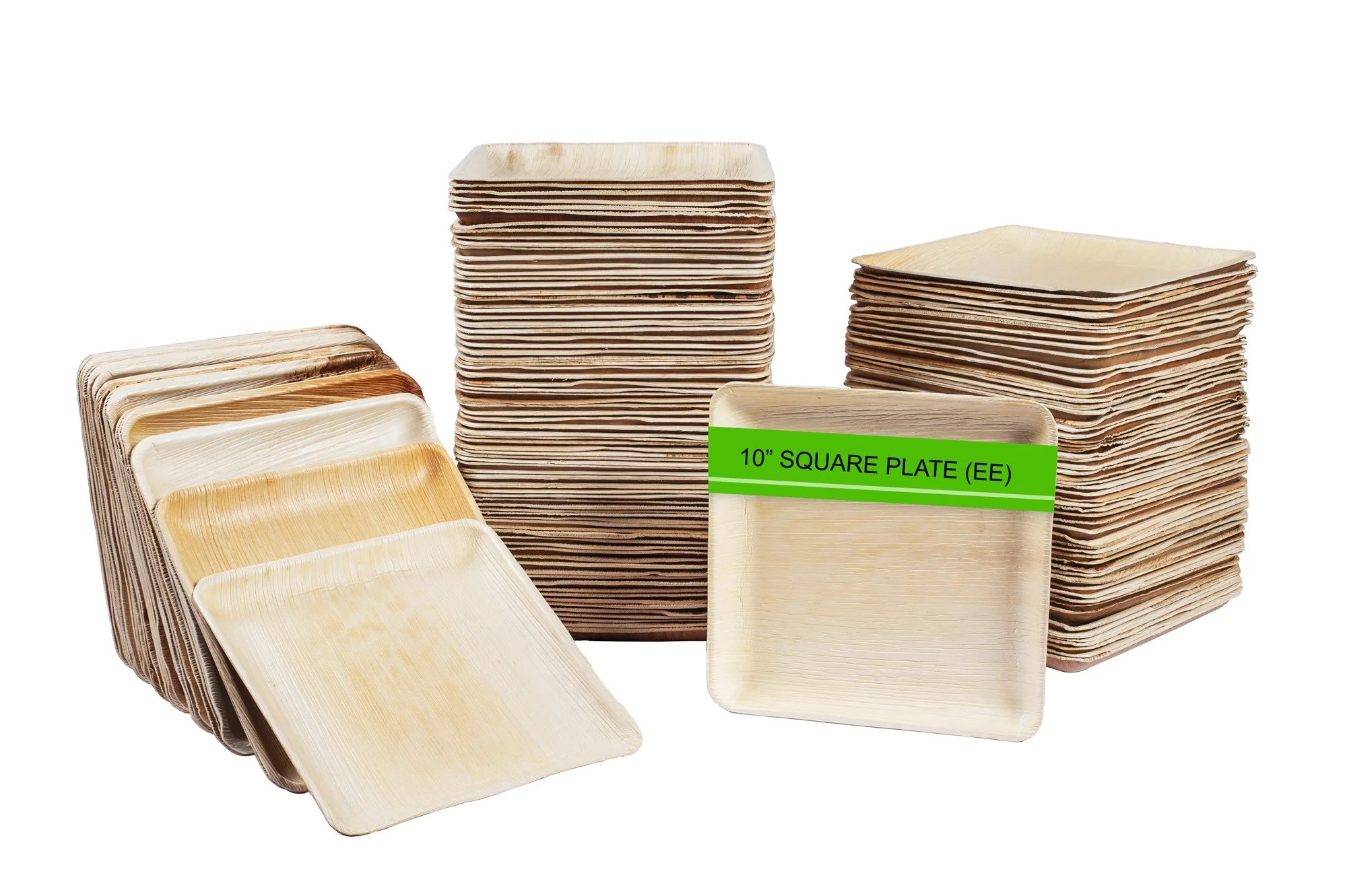 Areca Nut Palm Leaf Disposable Plates 100 Compostable & Biodegradable