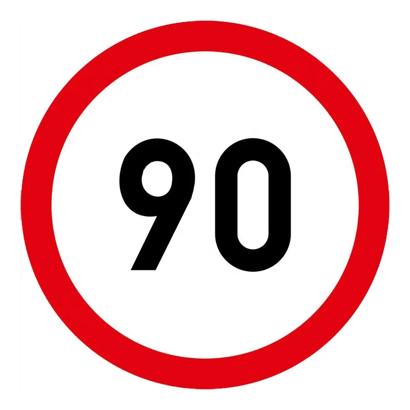 限速交通禁止安全永久性道路标志