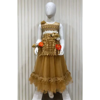 long maxi frock design